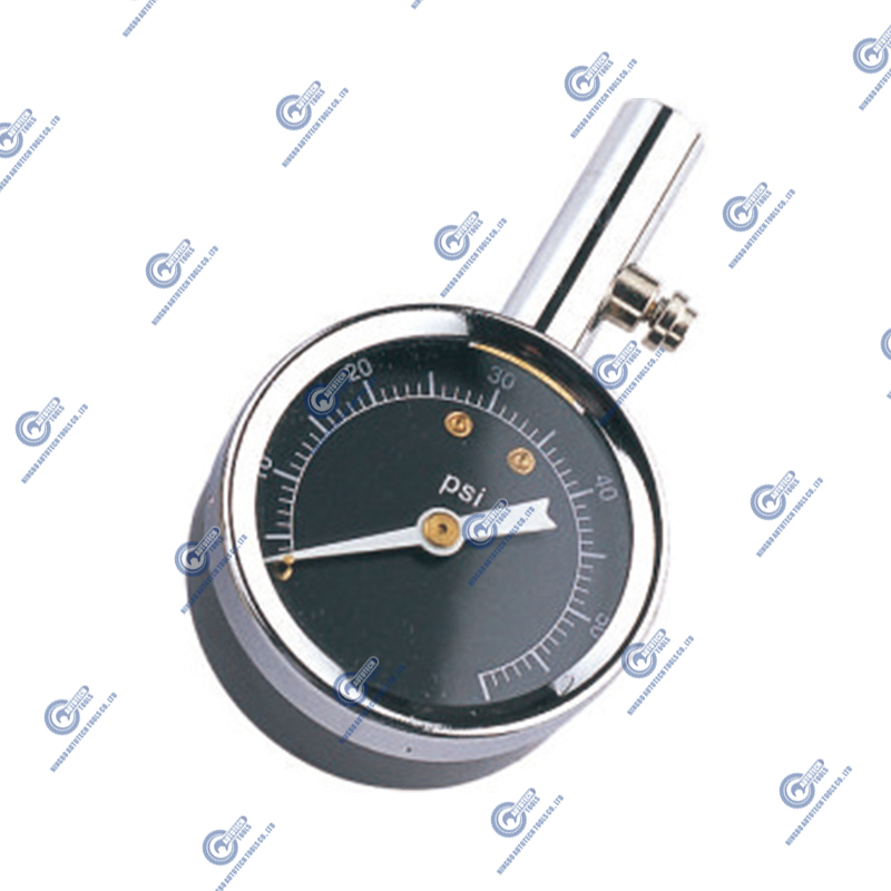 AG-14クロムダイヤルタイヤゲージ（5-60 psi）